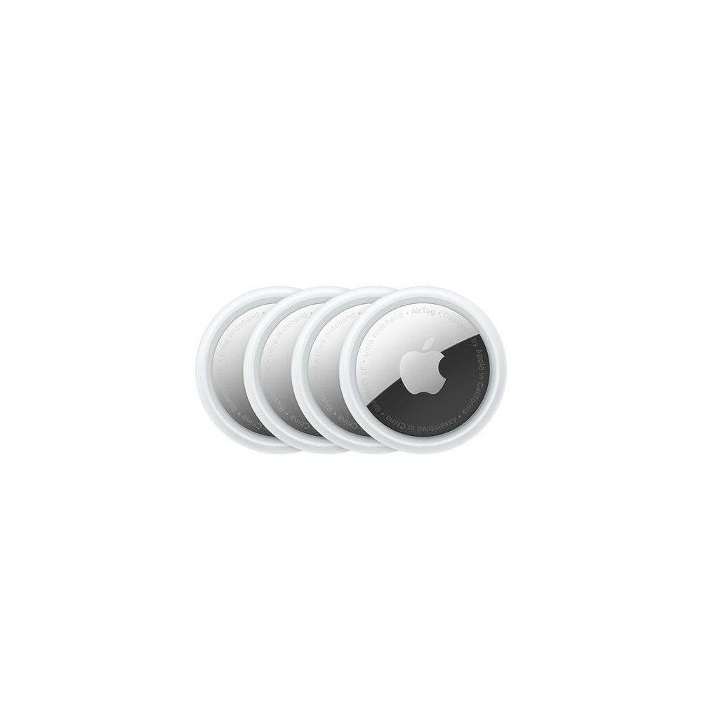 Apple AirTag 4er-Pack - Bluetooth Tracker für Schlüssel.