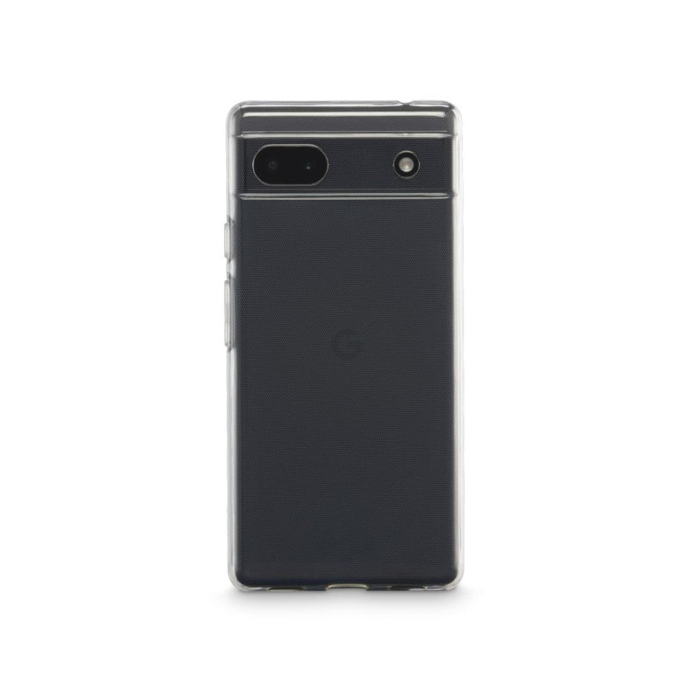 Hama Crystal Clear Cover für Google Pixel 6a Transparent Handyhülle Schutz Clear Design Flexibel Rutschhemmend