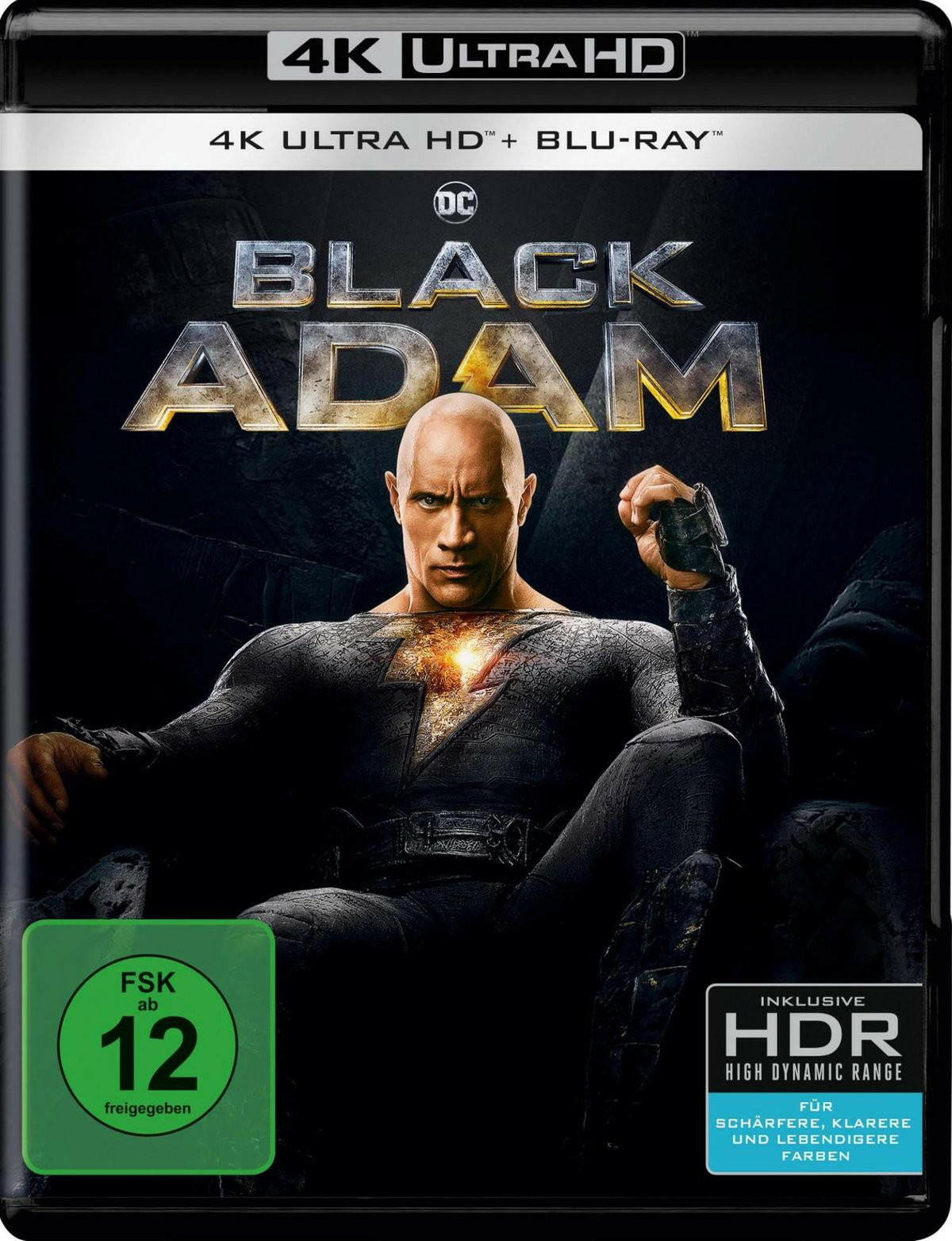 Black Adam 4K Ultra HD Blu-ray - Action, Sci-Fi (2022) - FSK