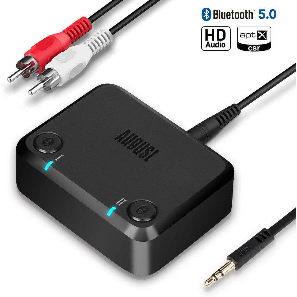August MR270-HD Dual Bluetooth 5.0 Transmitter mit aptX HD.