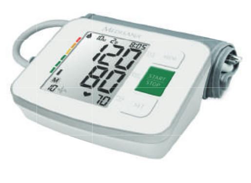 Medisana BU 512 Oberarm-Blutdruckmessgerät, Ampel, 2x90