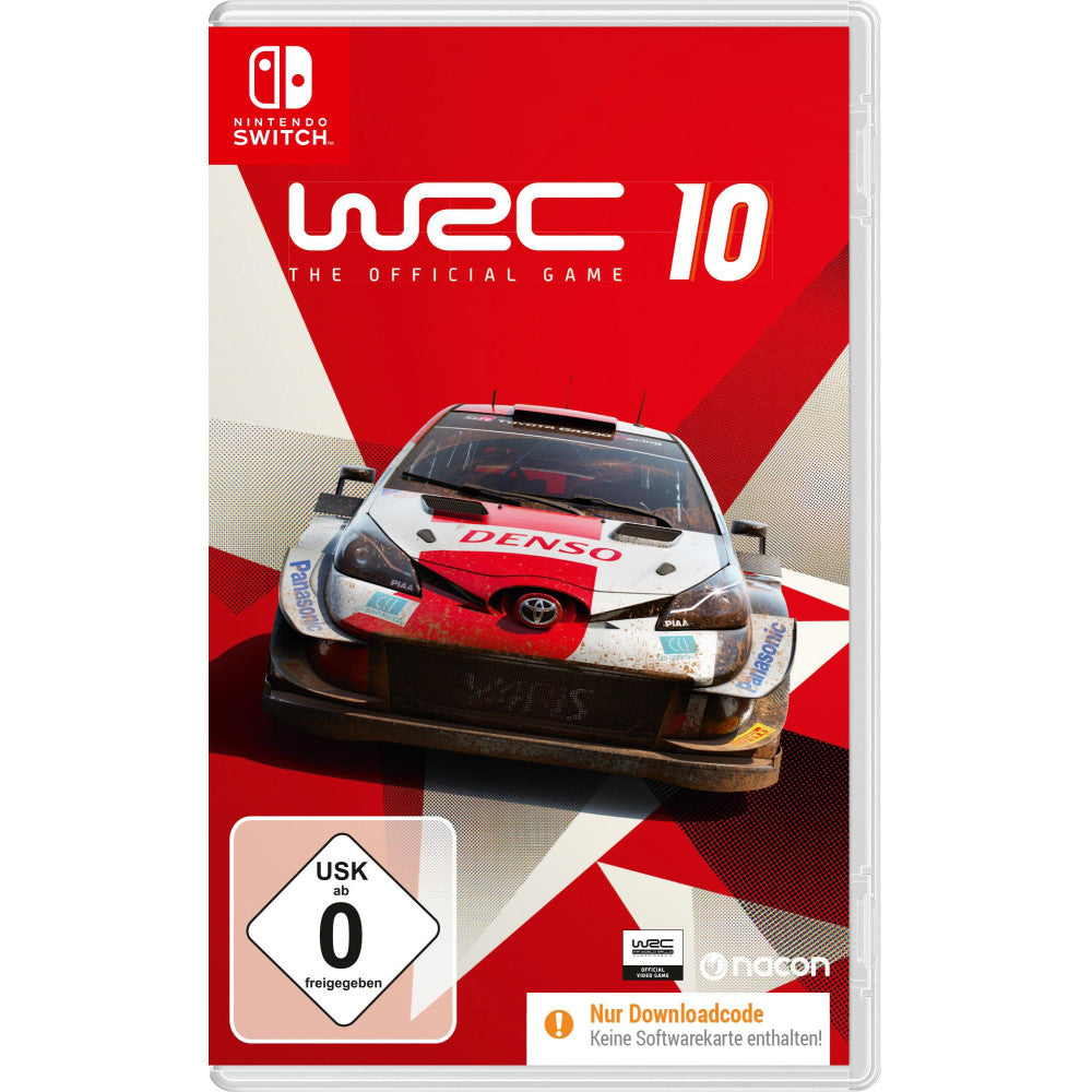 Software Pyramide WRC 10 Nintendo Switch: Authentisches Rennspiel mit verschiedenen Fahrzeugklassen und beeindruckender Grafik. Nervenkitzel