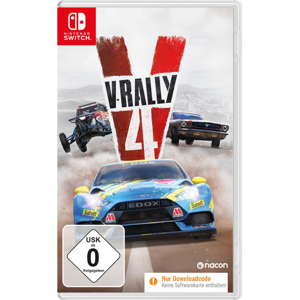 V-Rally 4 Nintendo Switch Rennspiel - Ultimativer Rallye-Champion-Modus, Realistische Grafik, Entwickler Kylotonn