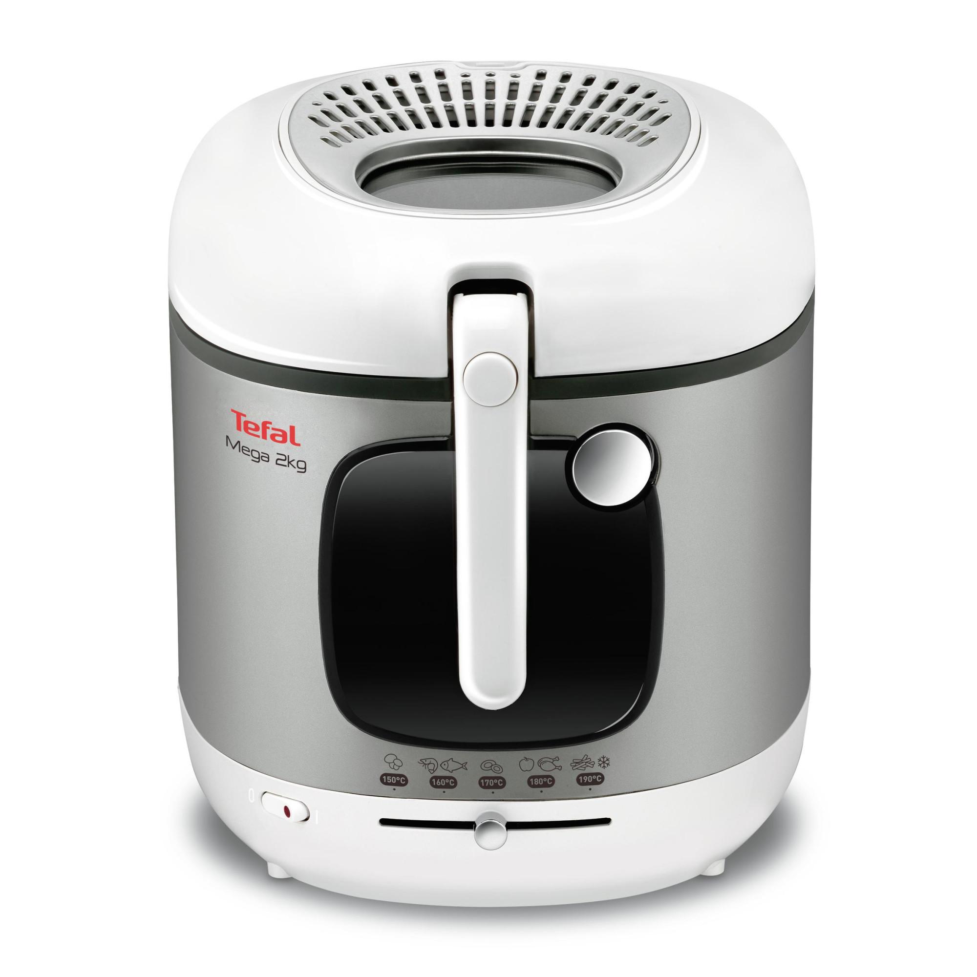 Tefal FR4800 Mega XXL Fritteuse, 2 kg, 3,3 L, Edelstahl B-Ware