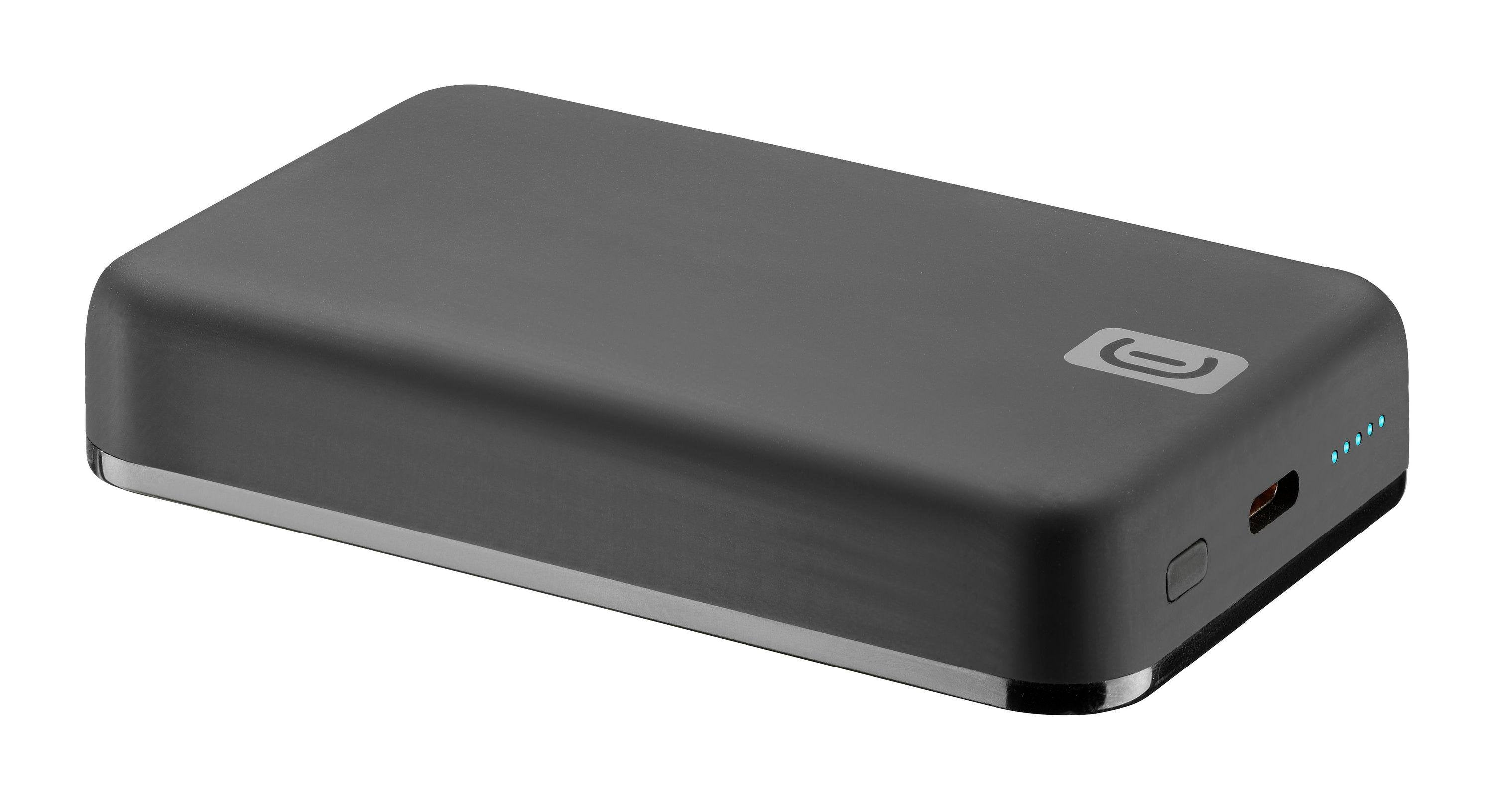 Cellularline Wireless Powerbank MAG 10000 | Kompatibel mit