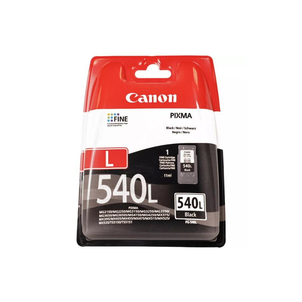 Canon Original Druckerpatrone PG-540L Schwarz 11ml für Canon Drucker