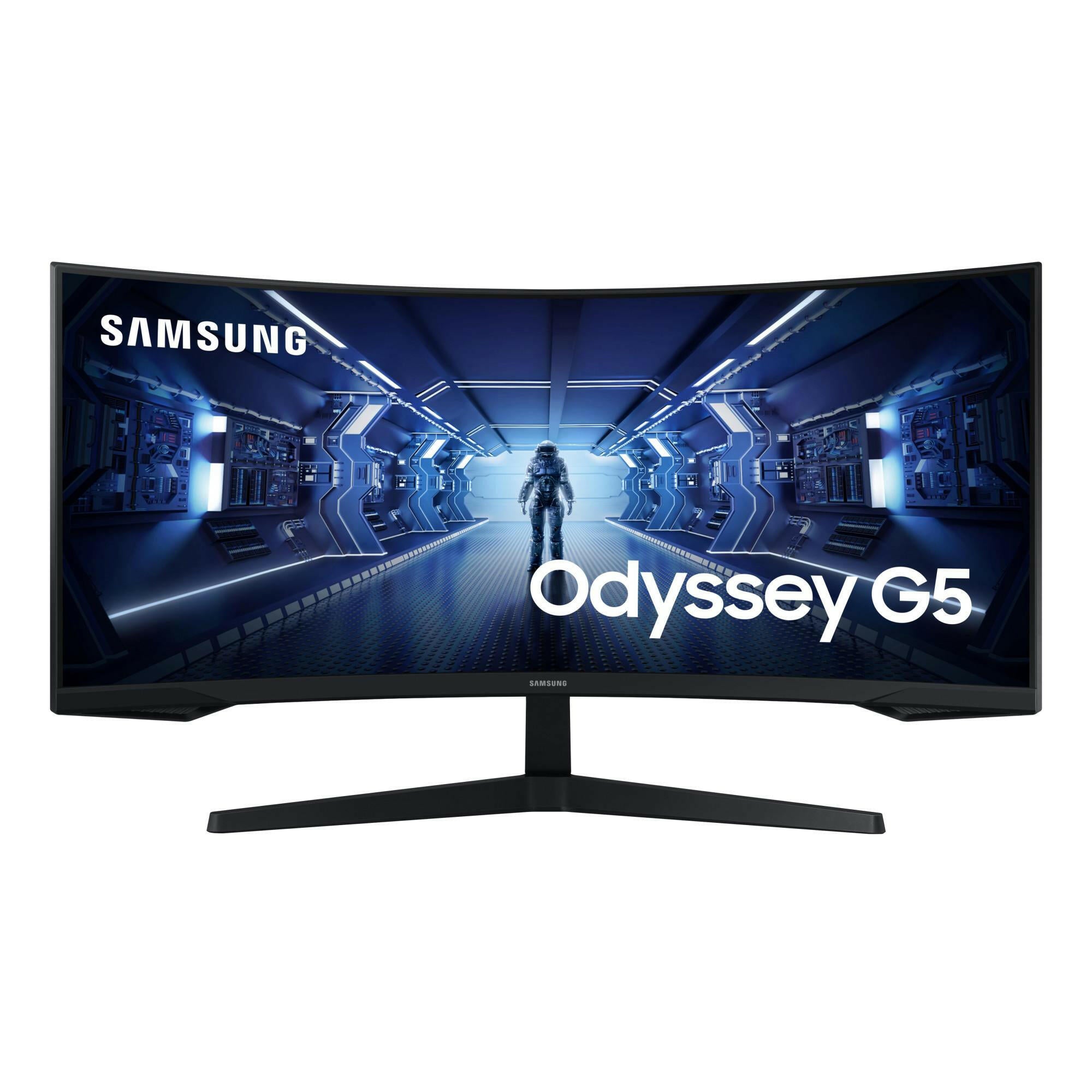 Samsung Odyssey G5 34" Gaming Monitor UWQHD 165 Hz 1ms VA.