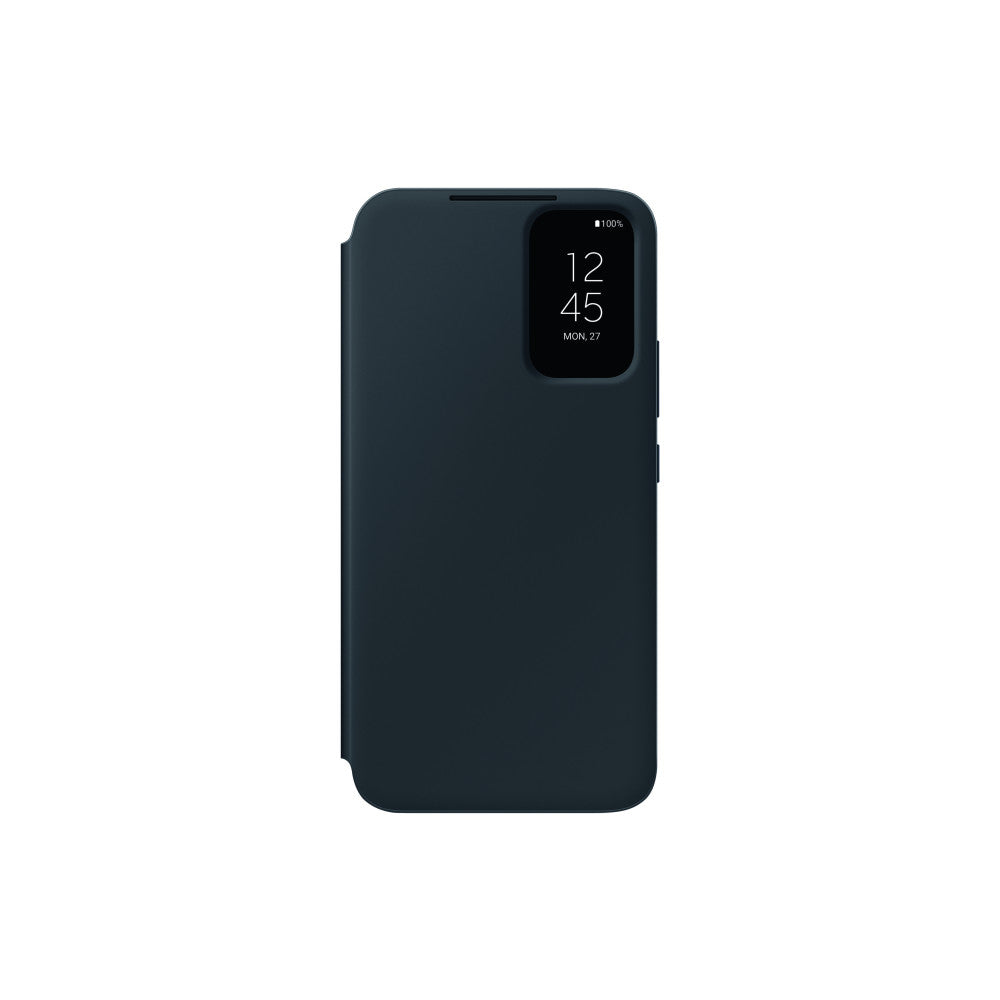 Samsung Smart View Wallet Case EF-ZA346 für Galaxy A34 schwarz - Handyhülle mit Sichtfenster und Visitenkarteneinschub