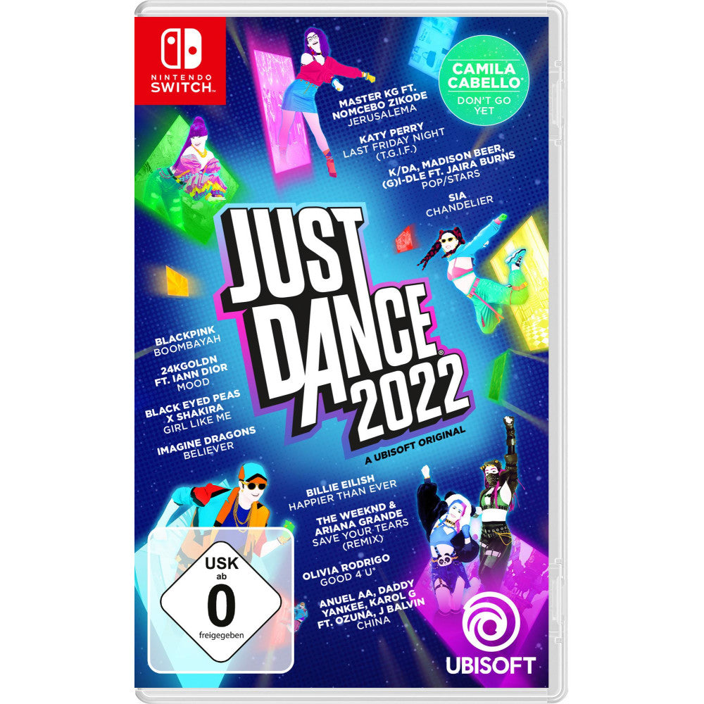 Just Dance 2022 Nintendo Switch Musik und Tanzspiel - Tanz zu aktuellen Hits