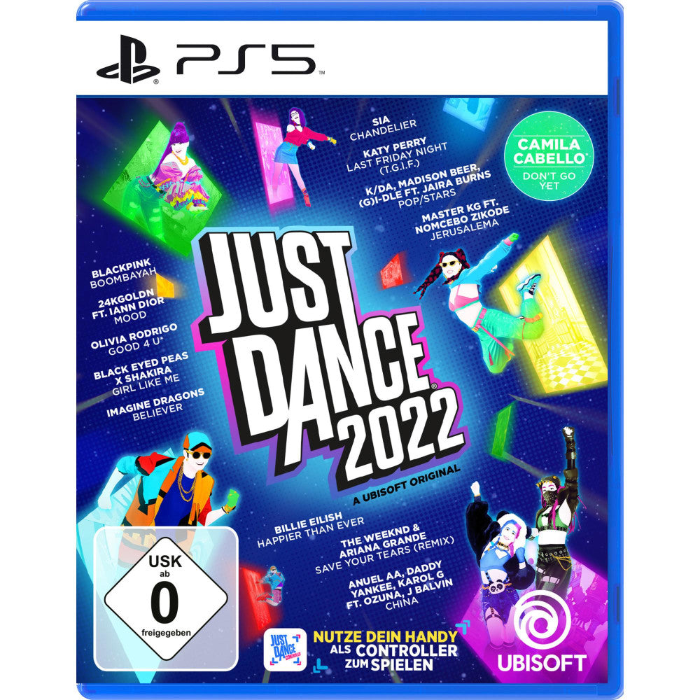 Just Dance 2022 PS5 Tanzspiel mit über 40 Hits & Fitness-Modus