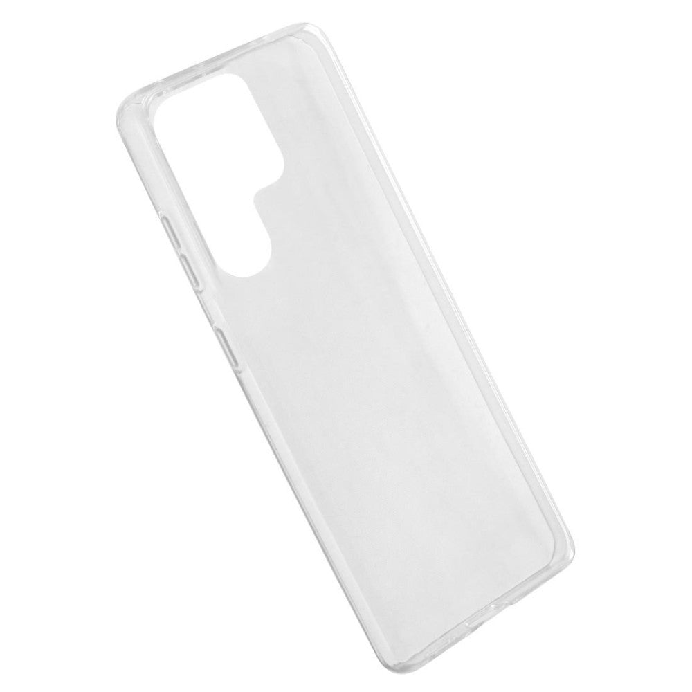 Hama Crystal Clear Handyhülle für Samsung Galaxy S23 Ultra - Transparentes TPU Cover, Flexibel, Anti-Rutsch-Oberfläche, Wireless Charging Kompatibel