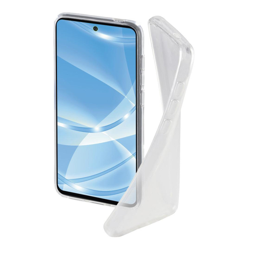 Hama Transparente Handyhülle Crystal Clear Samsung Galaxy A54 5G TPU Schutzhülle Anti-Rutsch Flexibel Cover Transparent 00215589