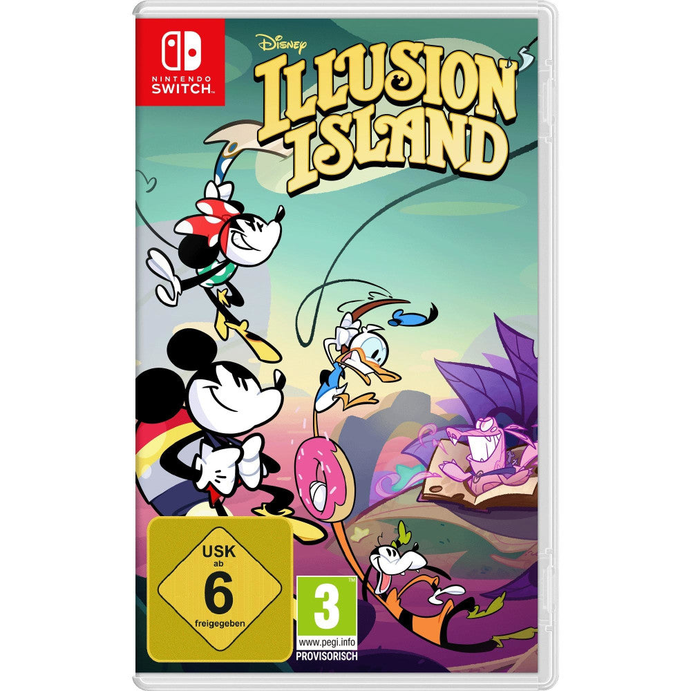 Disney Illusion Island Jump & Run Abenteuer Nintendo Switch-Spiel