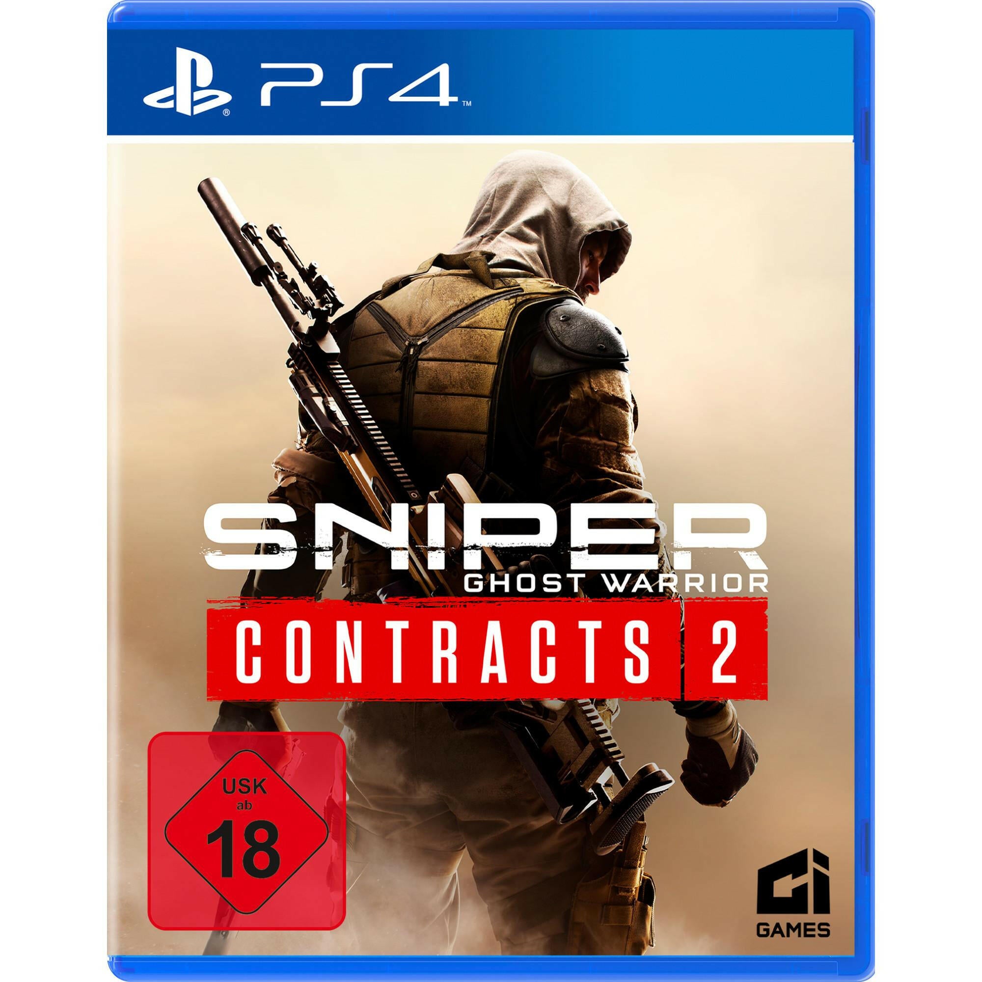 PS4 Sniper Ghost Warrior Contracts 2 Action PS4-Spiel.