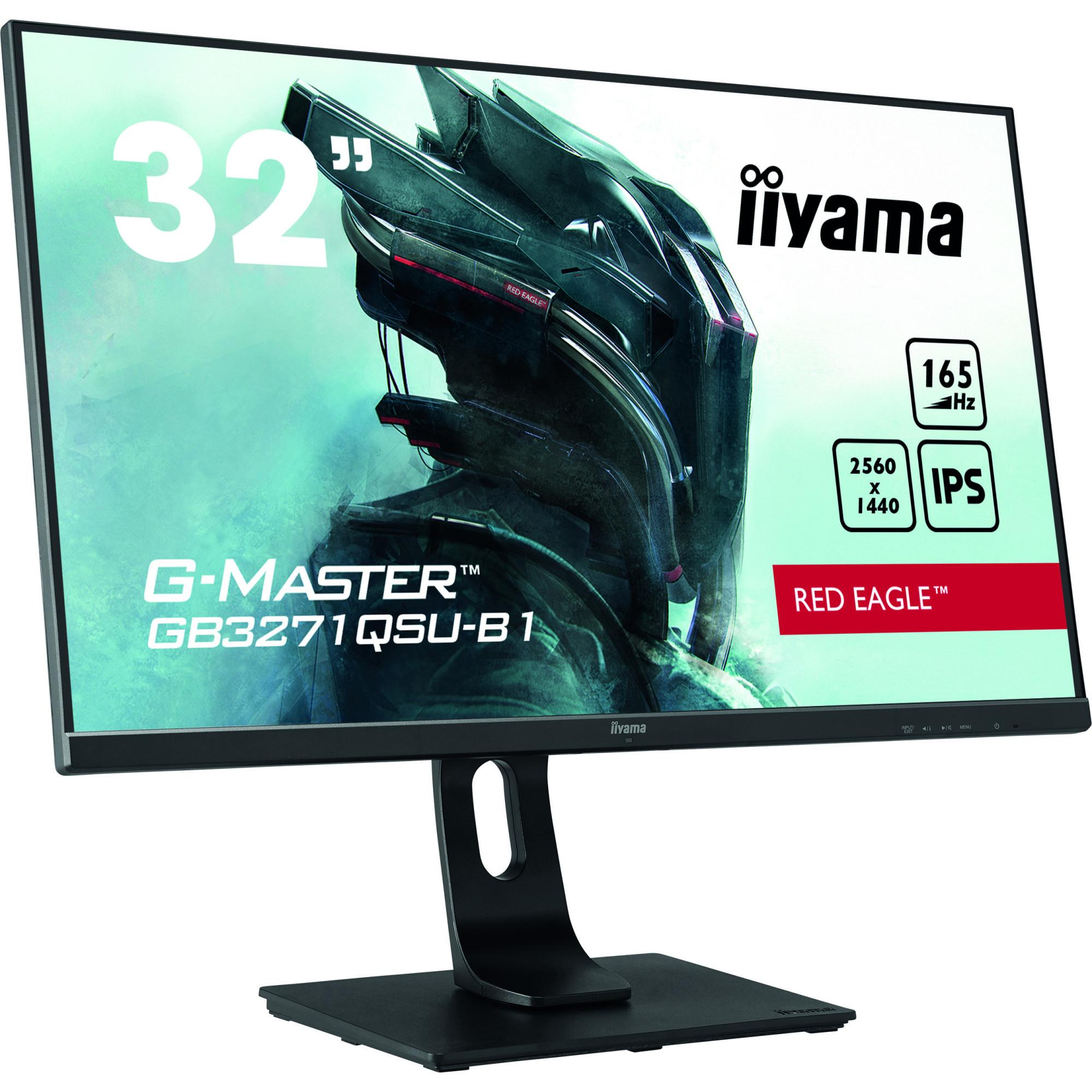 iiyama G-Master GB3271QSU-B1 32 Zoll IPS Monitor WQHD 165Hz