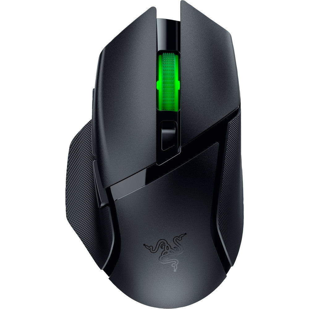 Razer Basilisk V3 X HyperSpeed kabellose Gaming-Maus mit 9 anpassbaren Bedienelementen 18K DPI