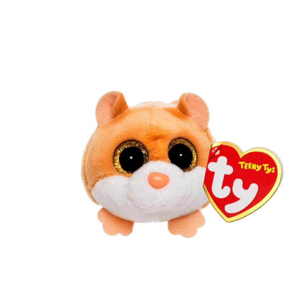 Ty Teeny Tys Peewee Hamster 10cm Kuscheltier perfekte Größe süßer Glücksbringer