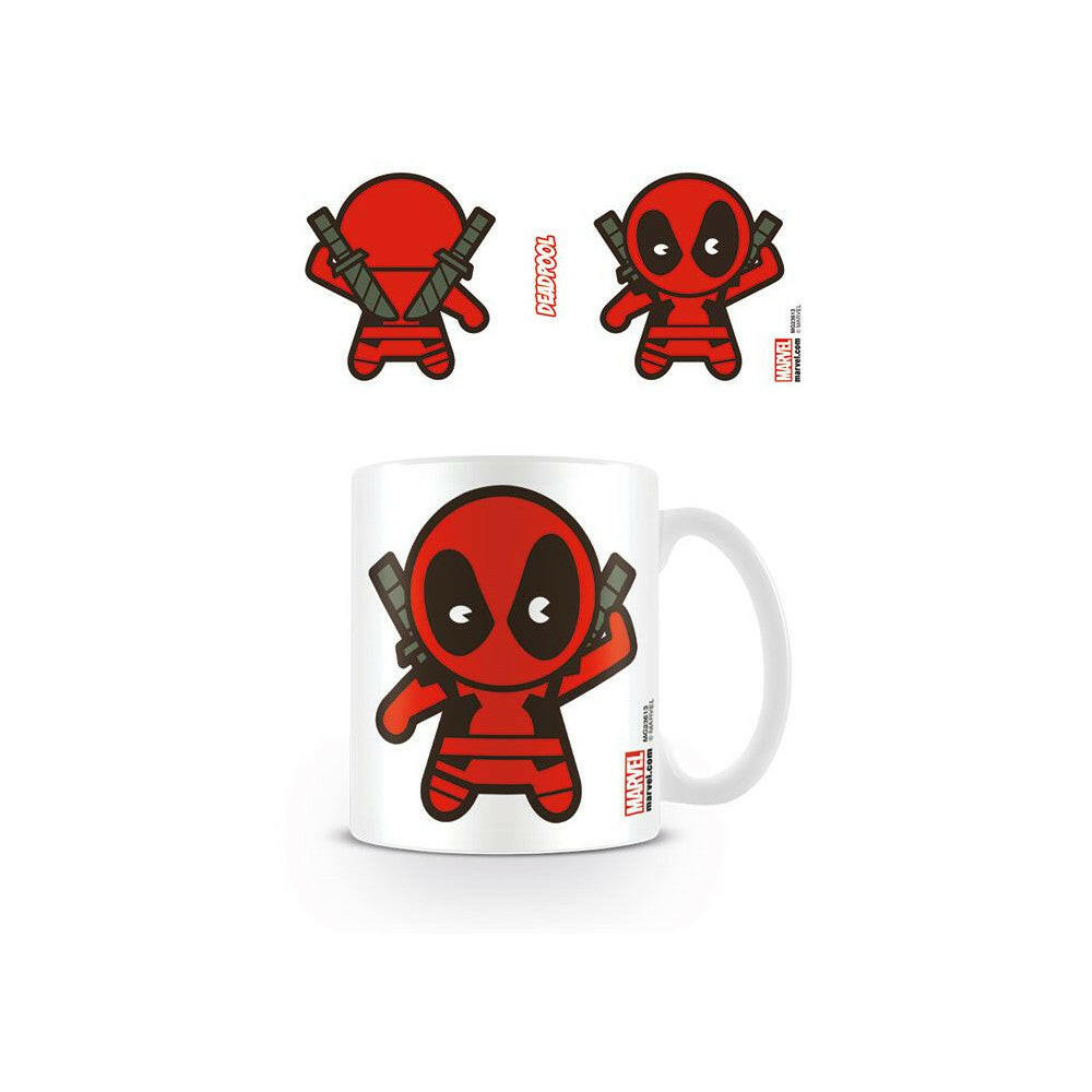 No Name Deadpool Chibi Tasse 315 ml - Keramik mit Druck
