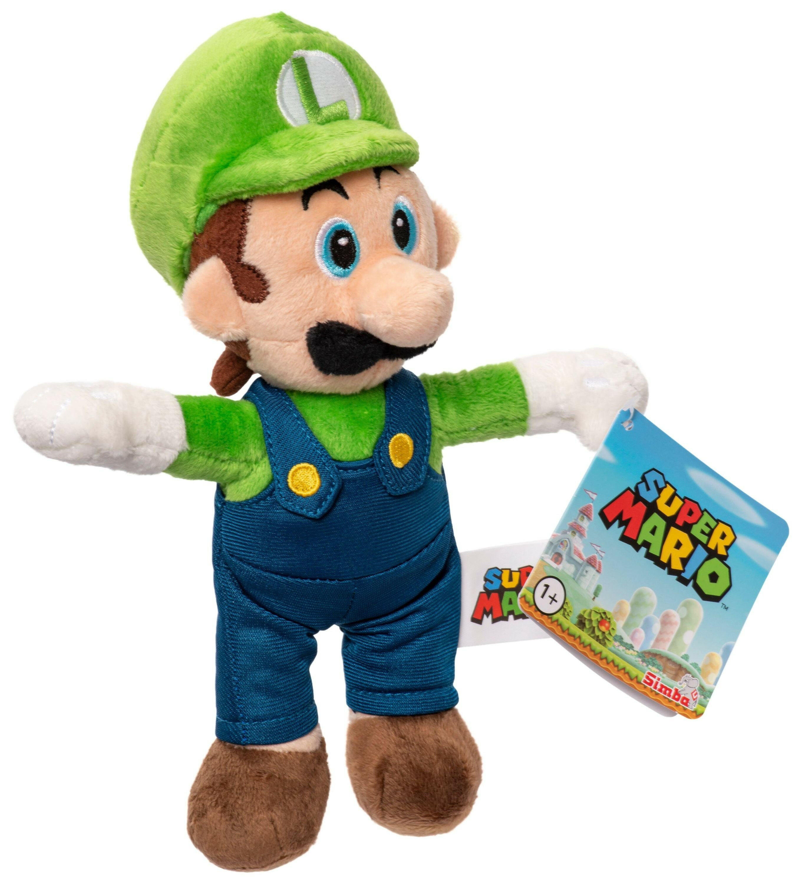 Super Mario Luigi Plüsch 20cm Nintendo Kuscheltier 2 12863