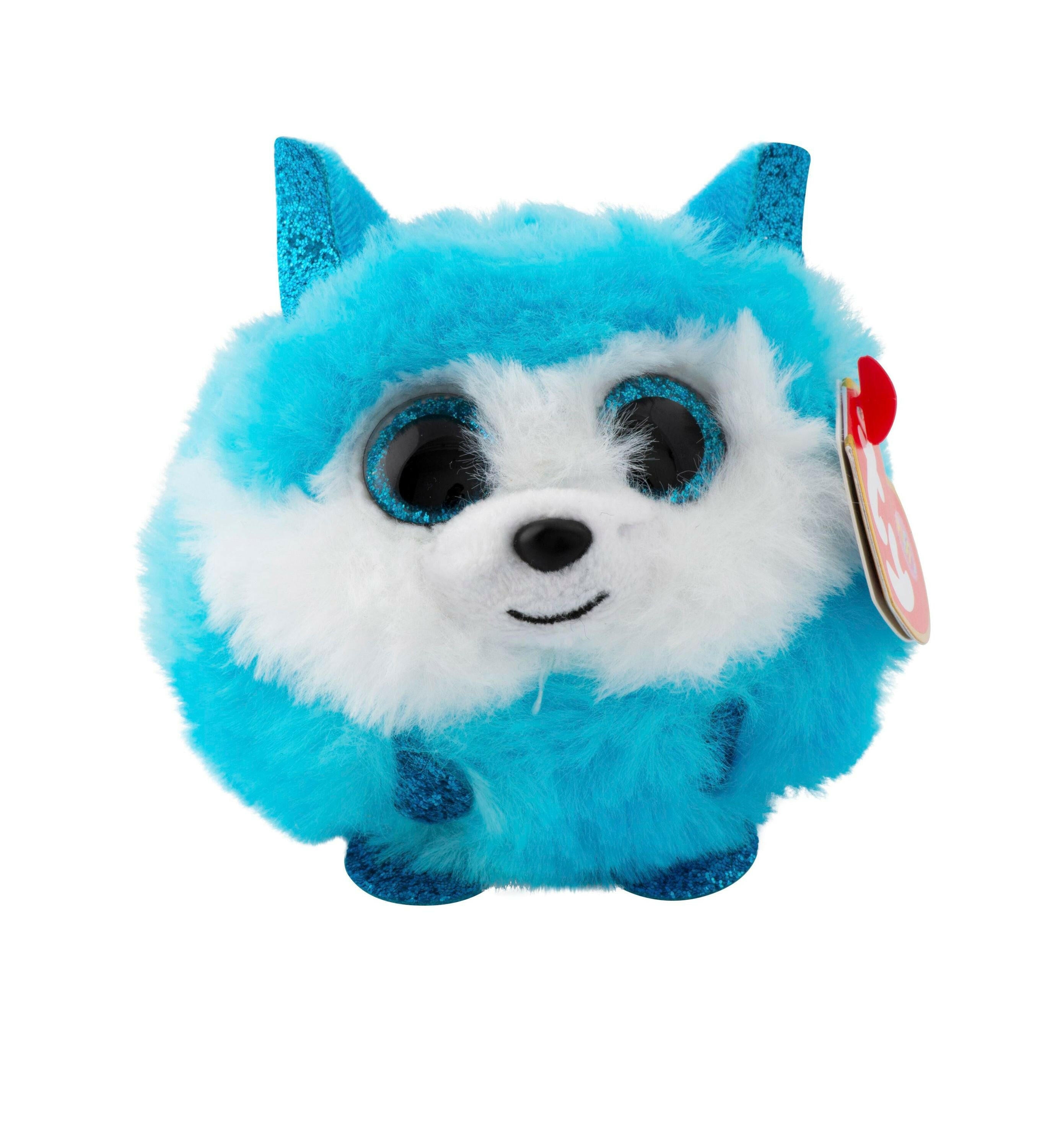 TY Prince Husky Puffies Plüschtiere Sammeln Kuscheln