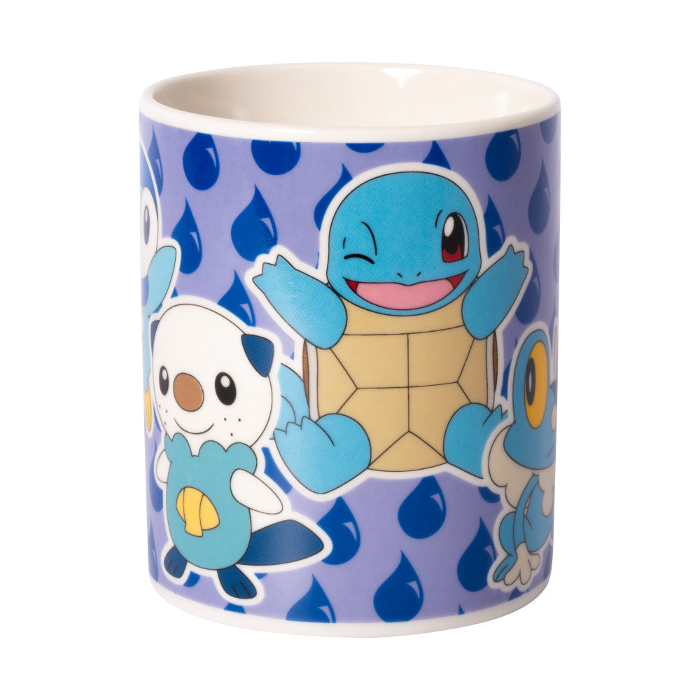 Pokemon Wasserpokémon 325ml Tasse - Mikrowellen- und spülmaschinengeeignet - Ideal als Geschenk geeignet