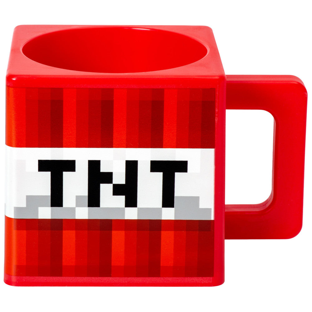 Minecraft TNT Cube Keramik Tasse mit TNT-Schriftzug 290ml Minecraft Sammlerstück