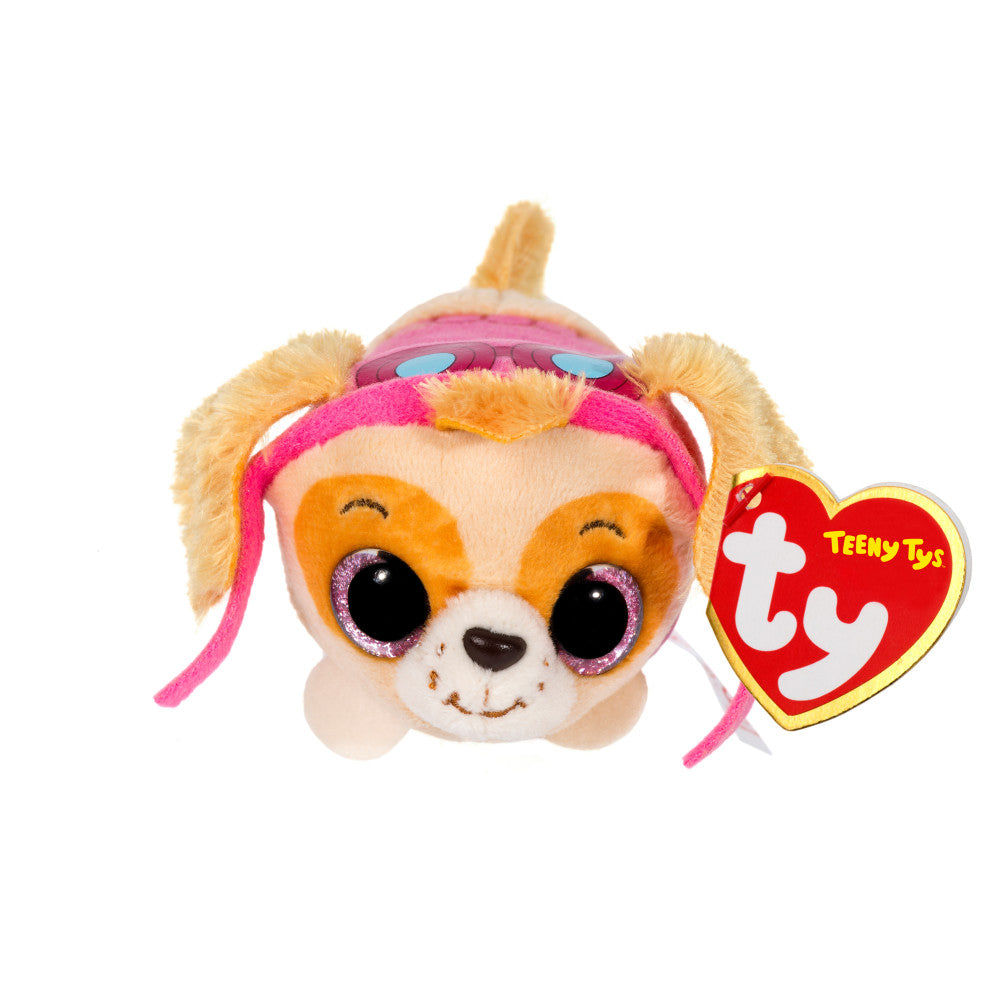 Teeny Tys Paw Patrol Skye 10cm Plüsch Kuscheltier - Stapelbar & Handlich