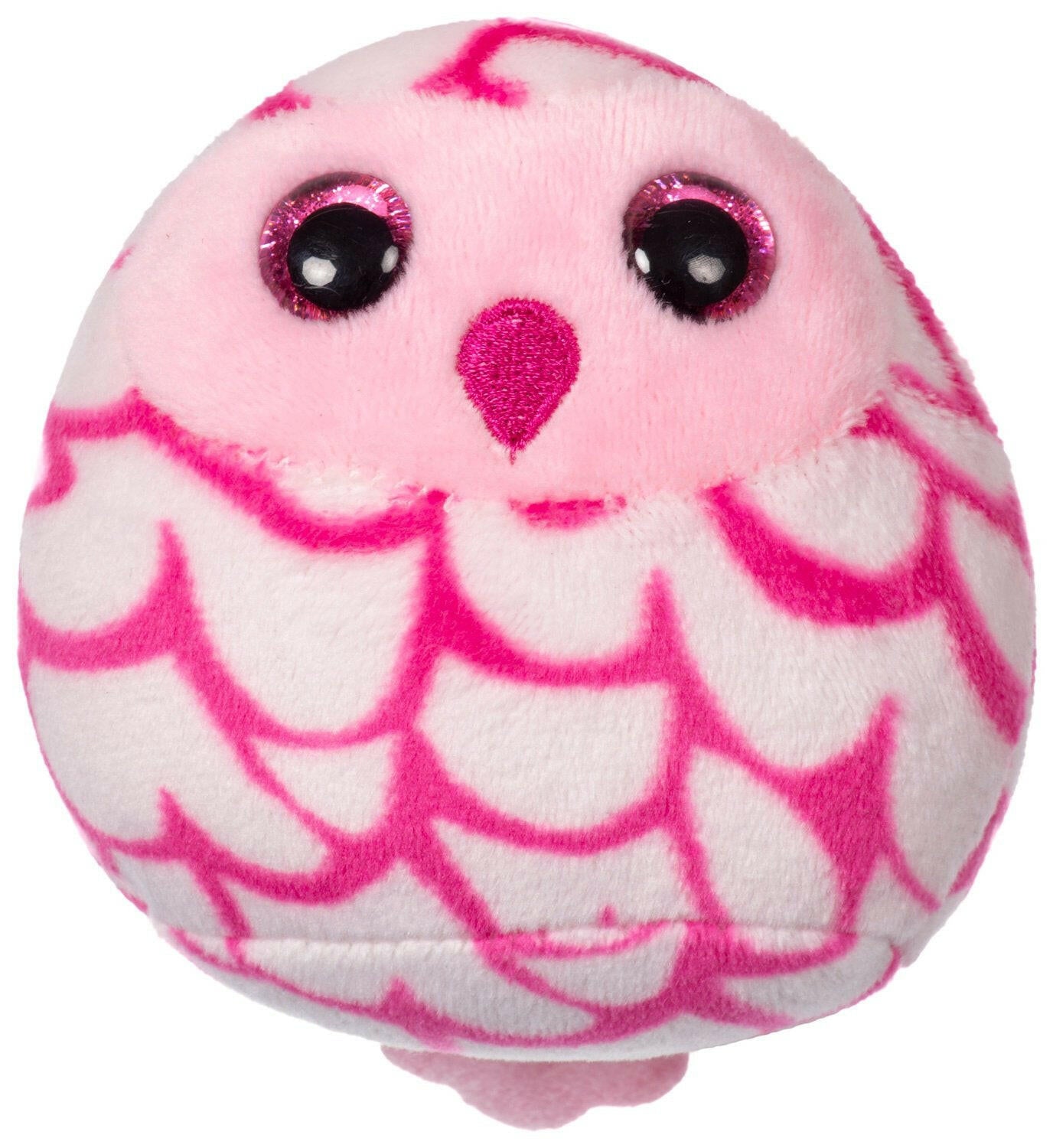 Ty Mini Kuscheltier Pinky Eule 10cm - Flauschiges Beanie Boo