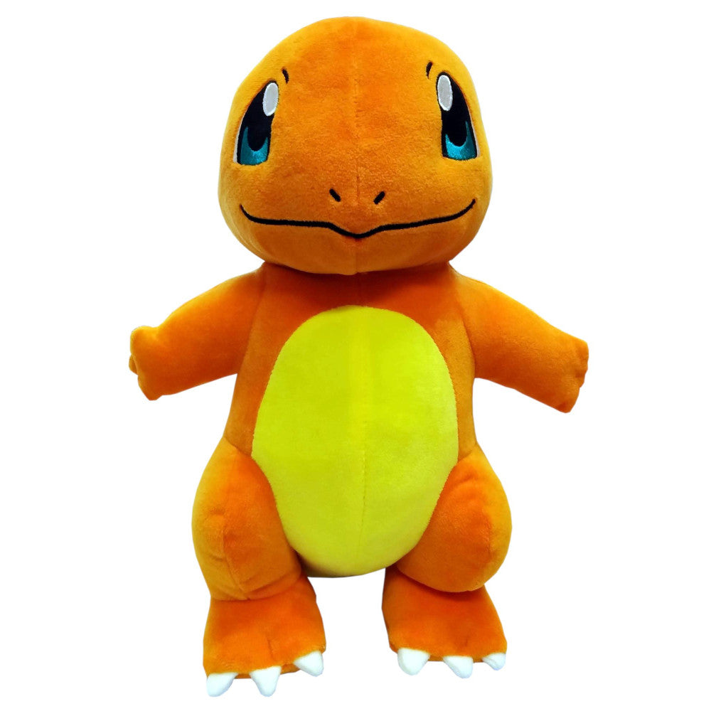 Pokémon Glumanda Plüsch 30cm - Offizielles Kuscheltier aus weichem Plüsch