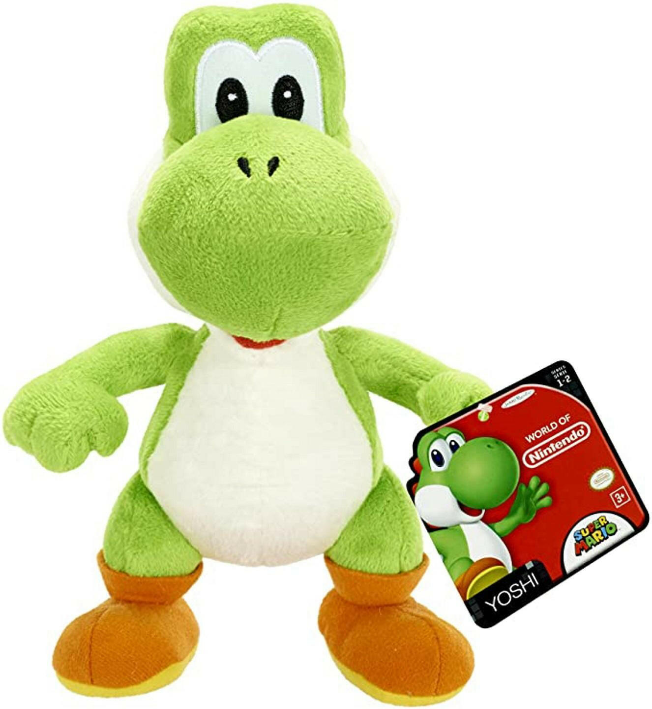 Nintendo Super Mario Yoshi Plüschfigur, 30cm Kuscheltier