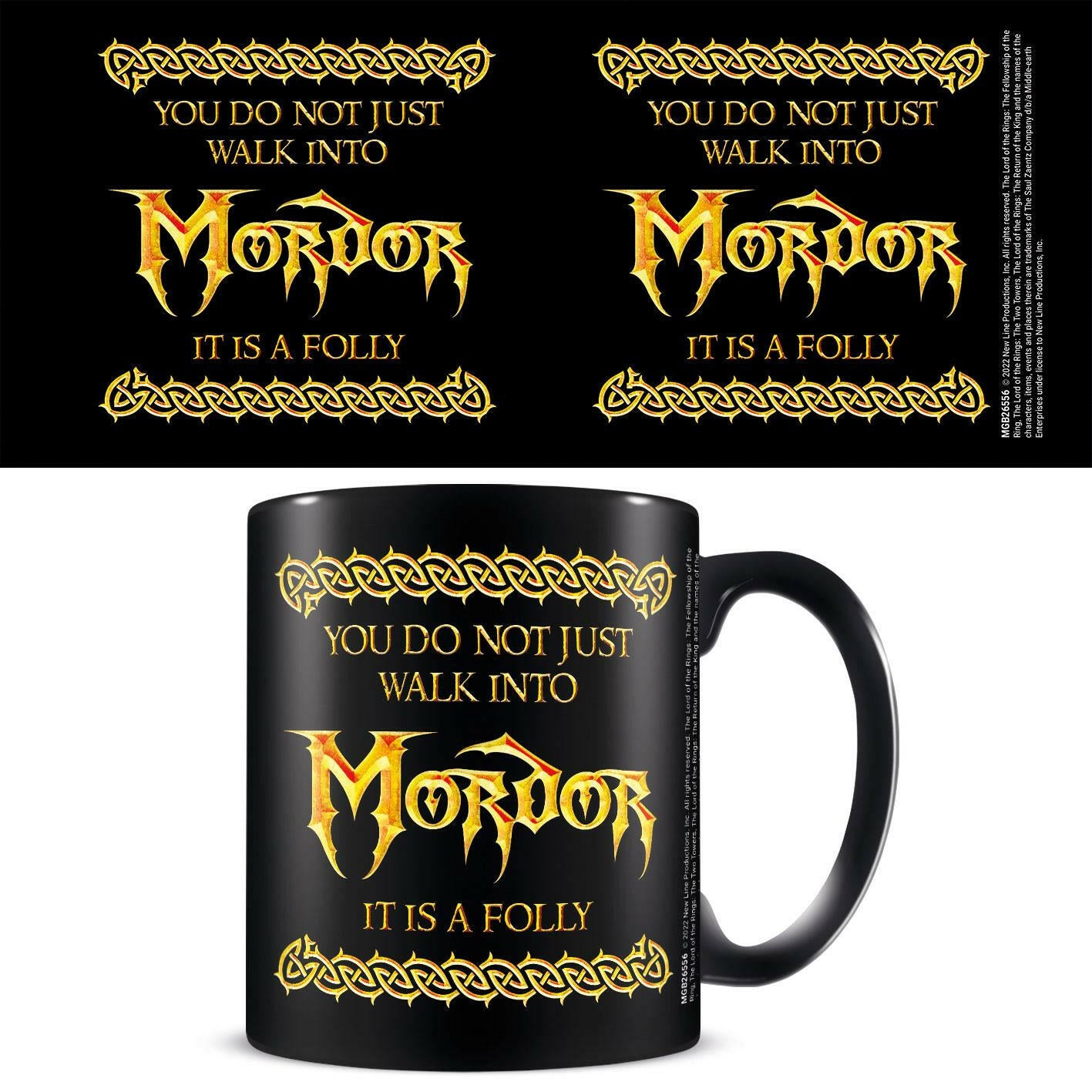 Tasse Lord of the Rings 315ml - Koloriert - Spülmaschine.