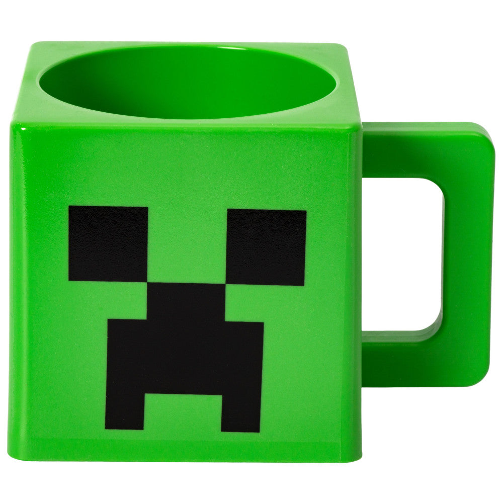 Minecraft Creeper Cube Tasse - Hochwertige Mikrowellengeeignete Tasse mit Creeper Motiv - 290 ml Fassungsvermögen - Nicht Spülmaschinengeeignet