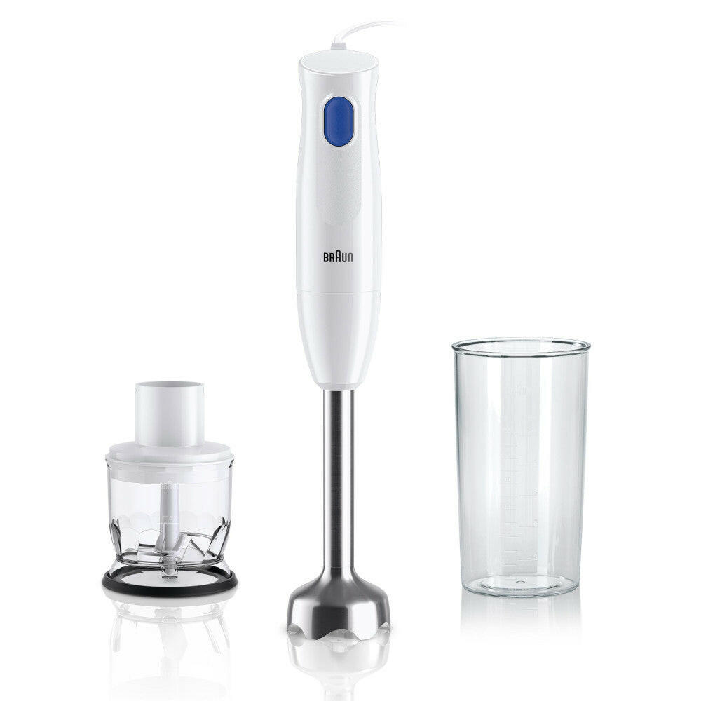 Braun MultiQuick 1 Stabmixer 450W mit Zerkleinerer 350ml.