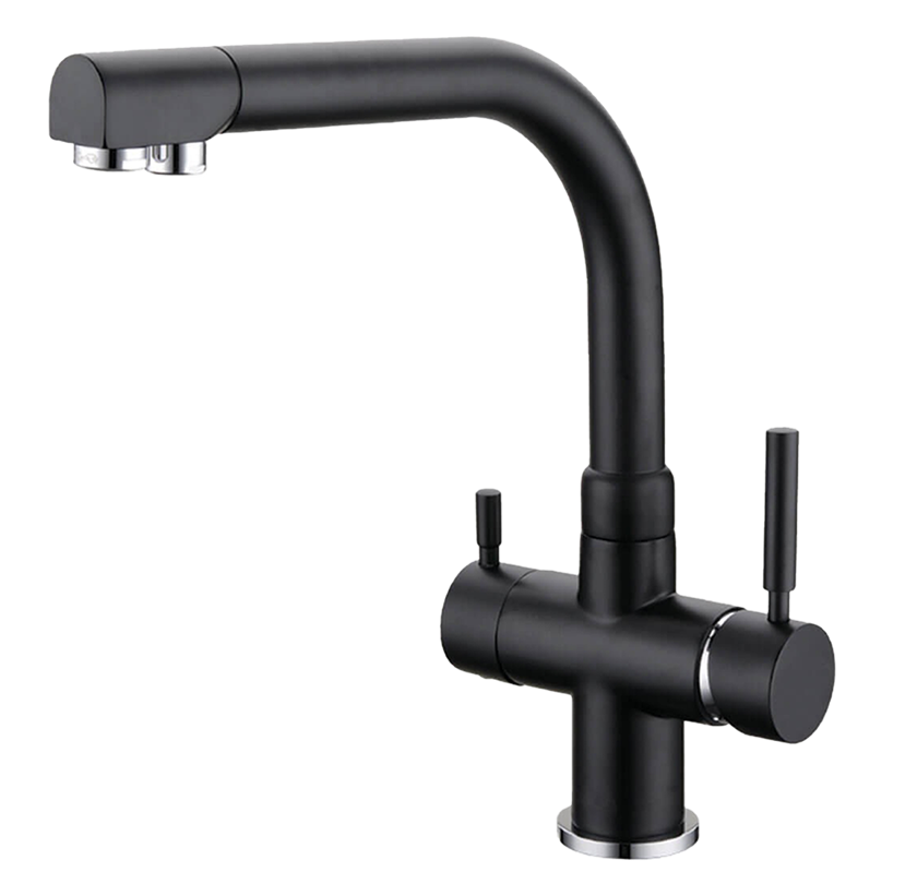 Xartis 3-Wege Armatur XO-AR 7010 Schwarz