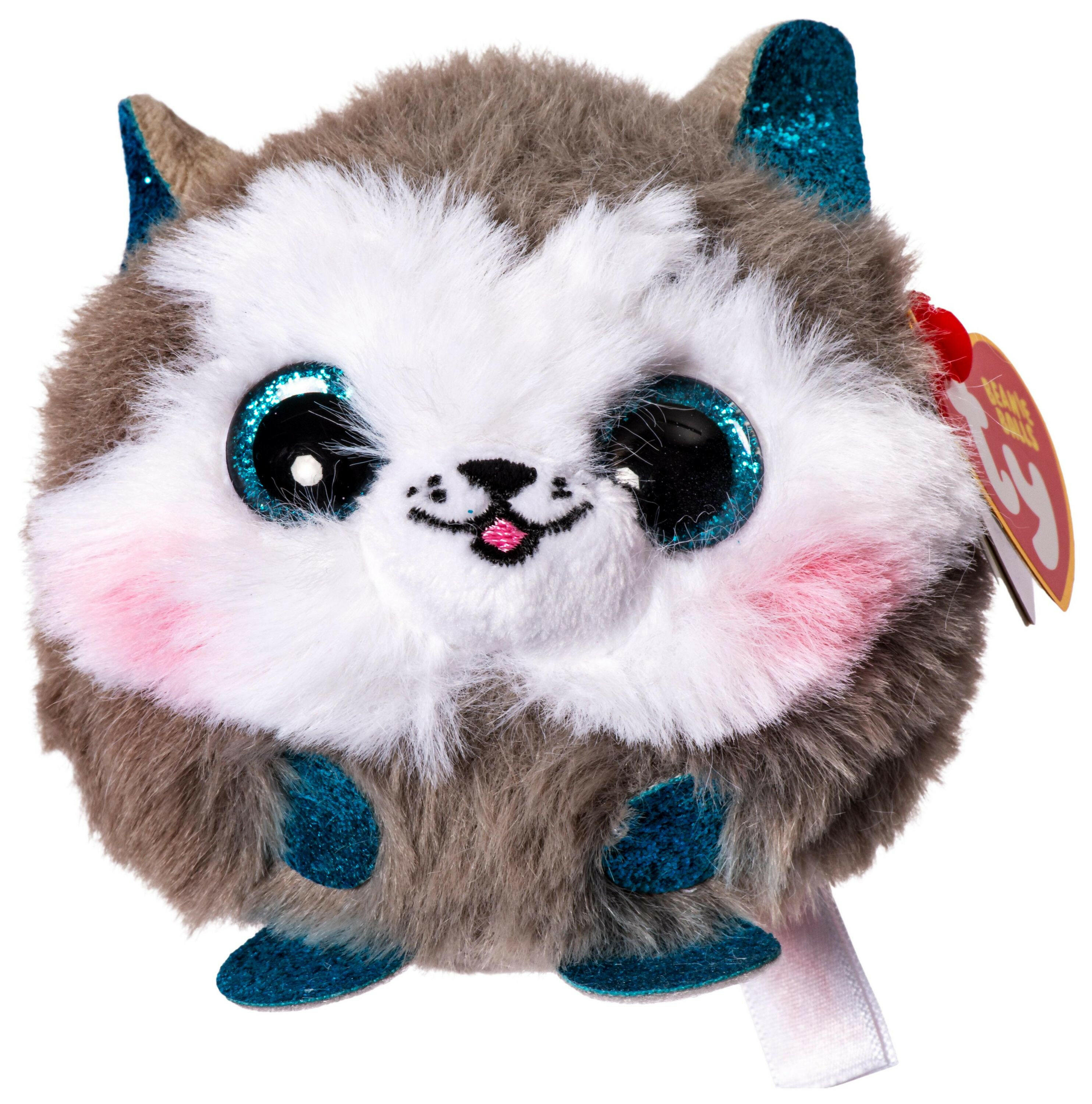 Ty Slush Husky Puffies Kuscheltier Glitzeraugen Sammeln