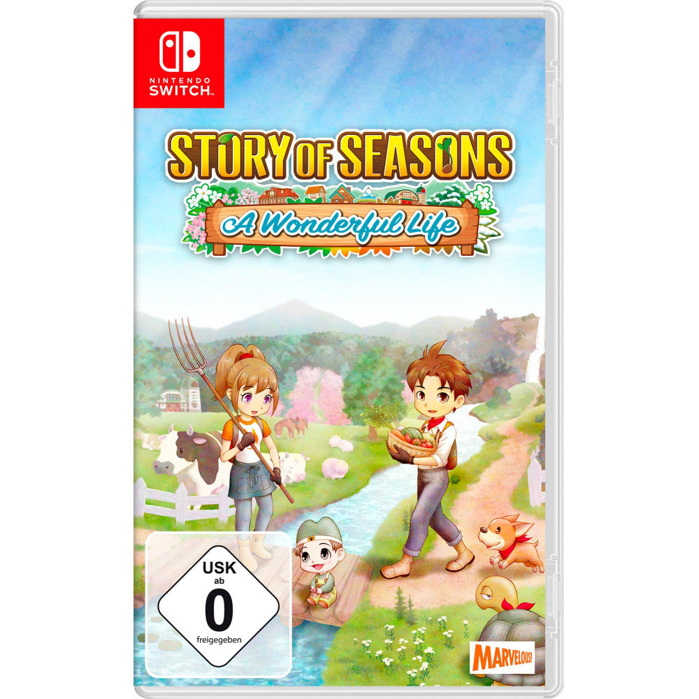 Wild River Story of Seasons: A Wonderful Life Nintendo Switch Remake-Spiel