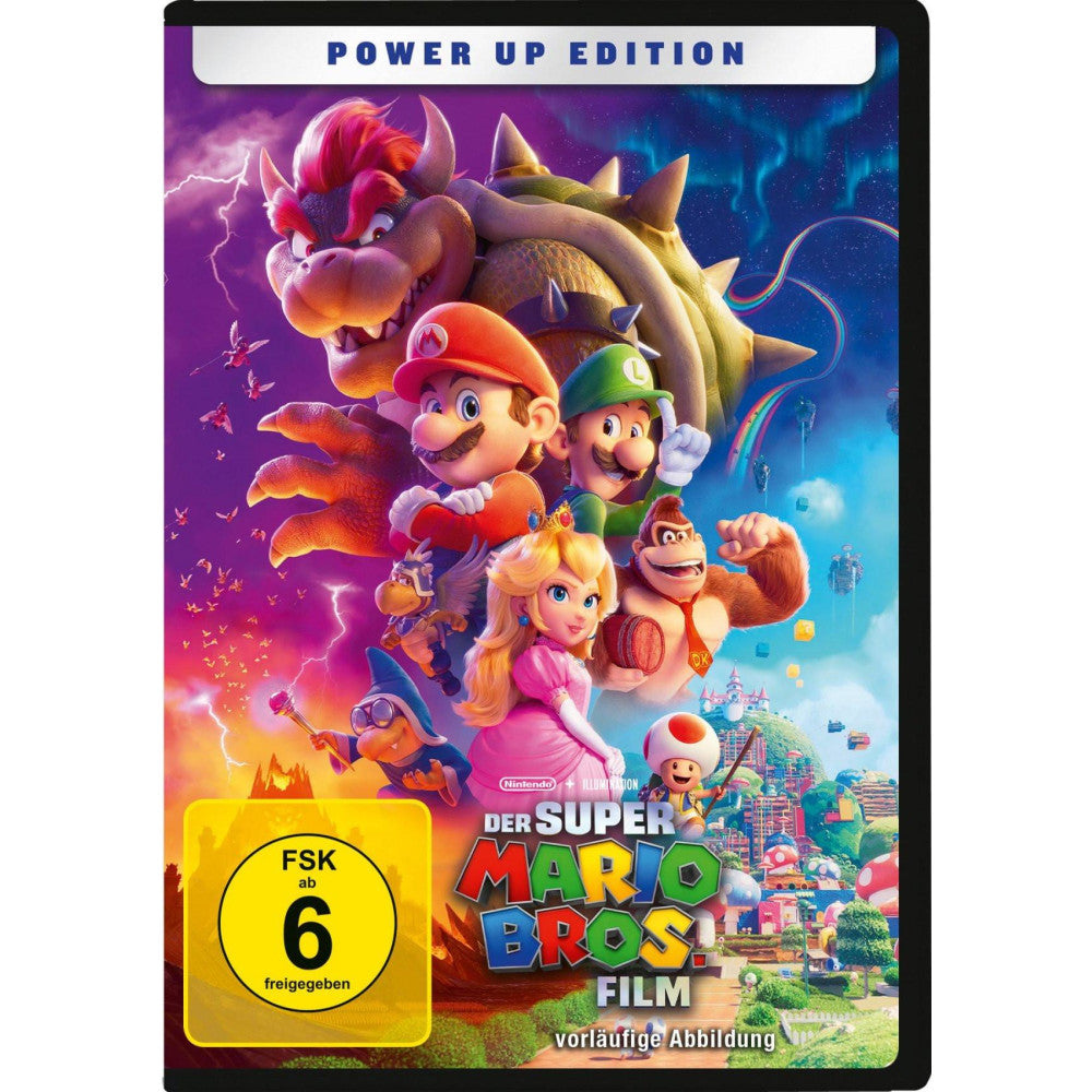 Super Mario Bros. DVD Film - Animation Komödie Abenteuer 89 Minuten USA 2023