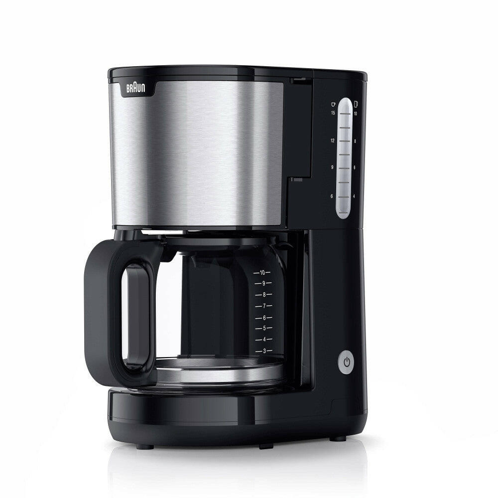 Braun KF 1500 Filterkaffeemaschine, 10 Tassen, Schwarz.
