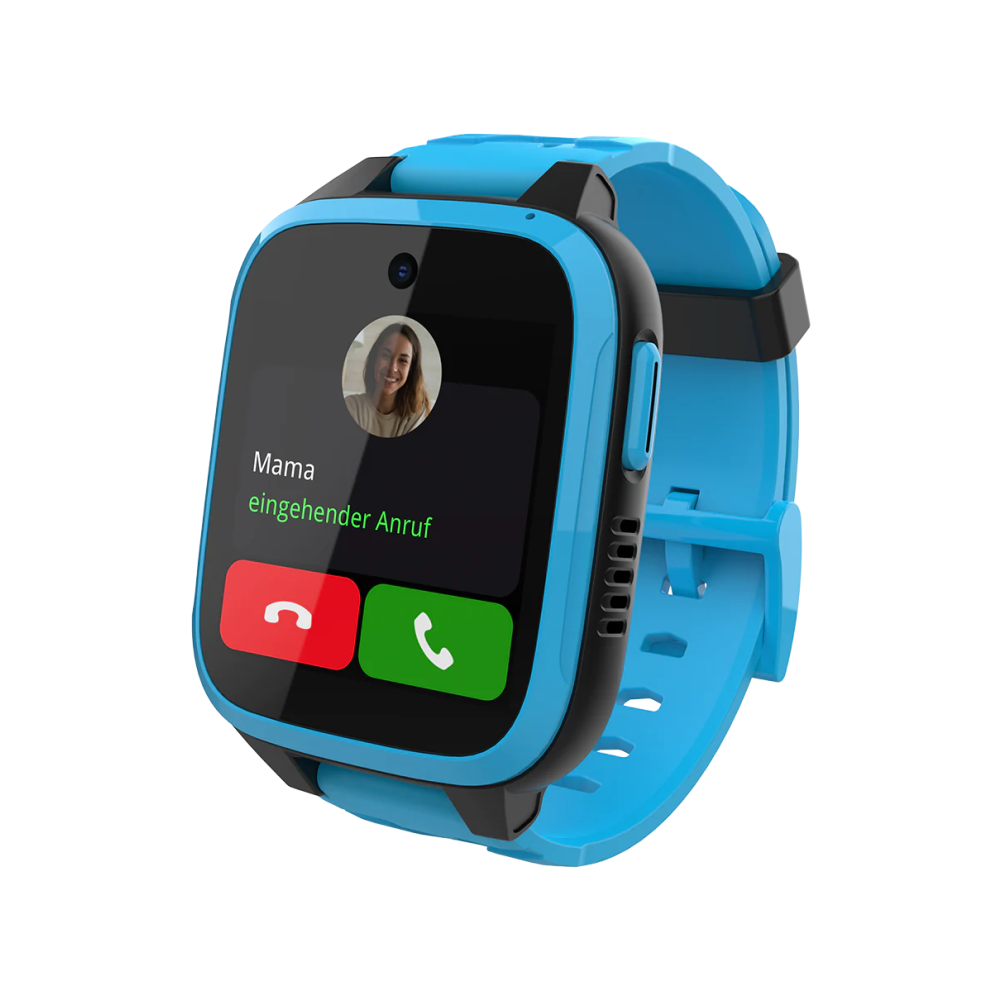 XGO3 Kinder-Smartwatch blau mit GPS-Ortung, Telefonfunktion und SOS-Funktion