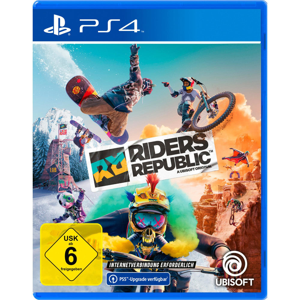 Ubisoft Riders Republic PS4 Action Sportspiel für Extremsportarten & Online-Multiplayer-Lobbys