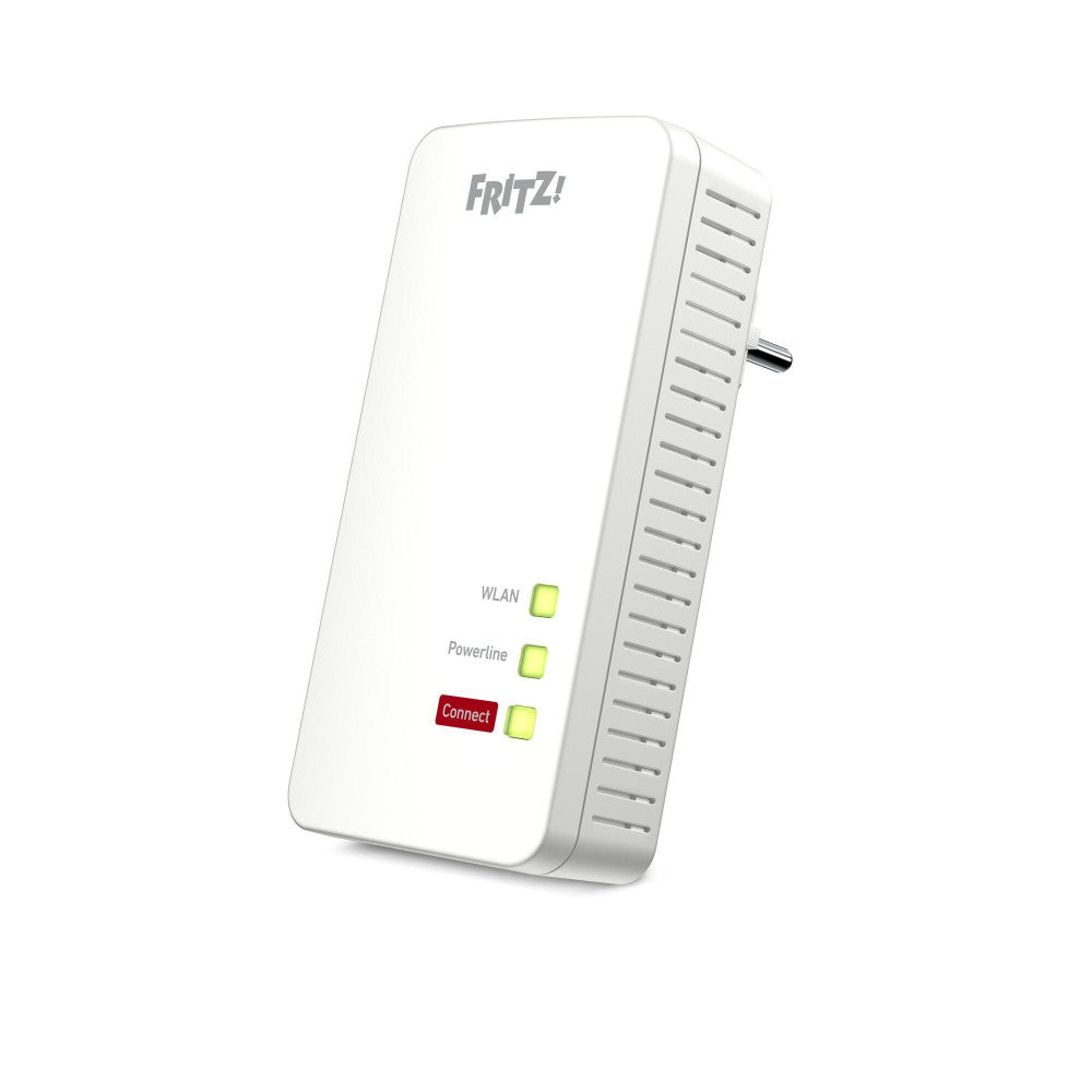 AVM FRITZ!Powerline 1260 Single-Adapter (1.200 MBit/s, WLAN-Access Point)