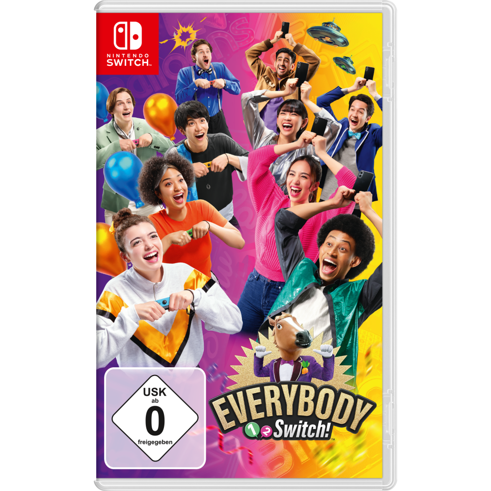 Nintendo Switch Everybody 1-2-Switch Party-Spiel für Familien und Freunde