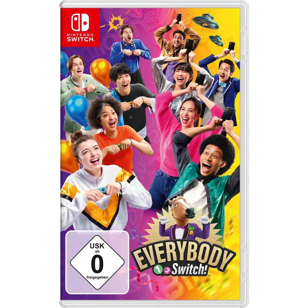Nintendo Everybody 1-2-Switch! Nintendo Switch Multiplayer.
