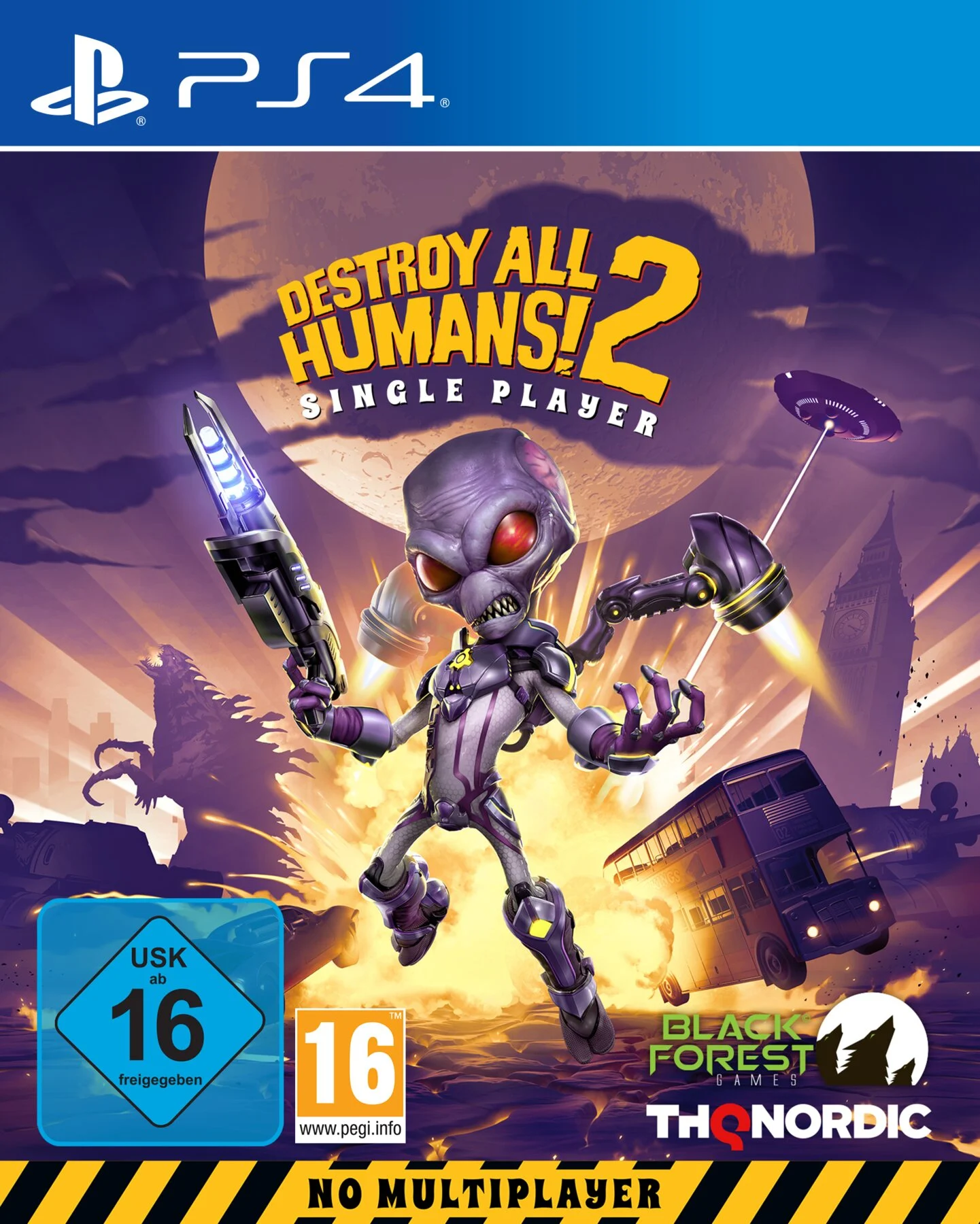 THQ Nordic Destroy All Humans! 2 - Reprobed PS4-Spiel