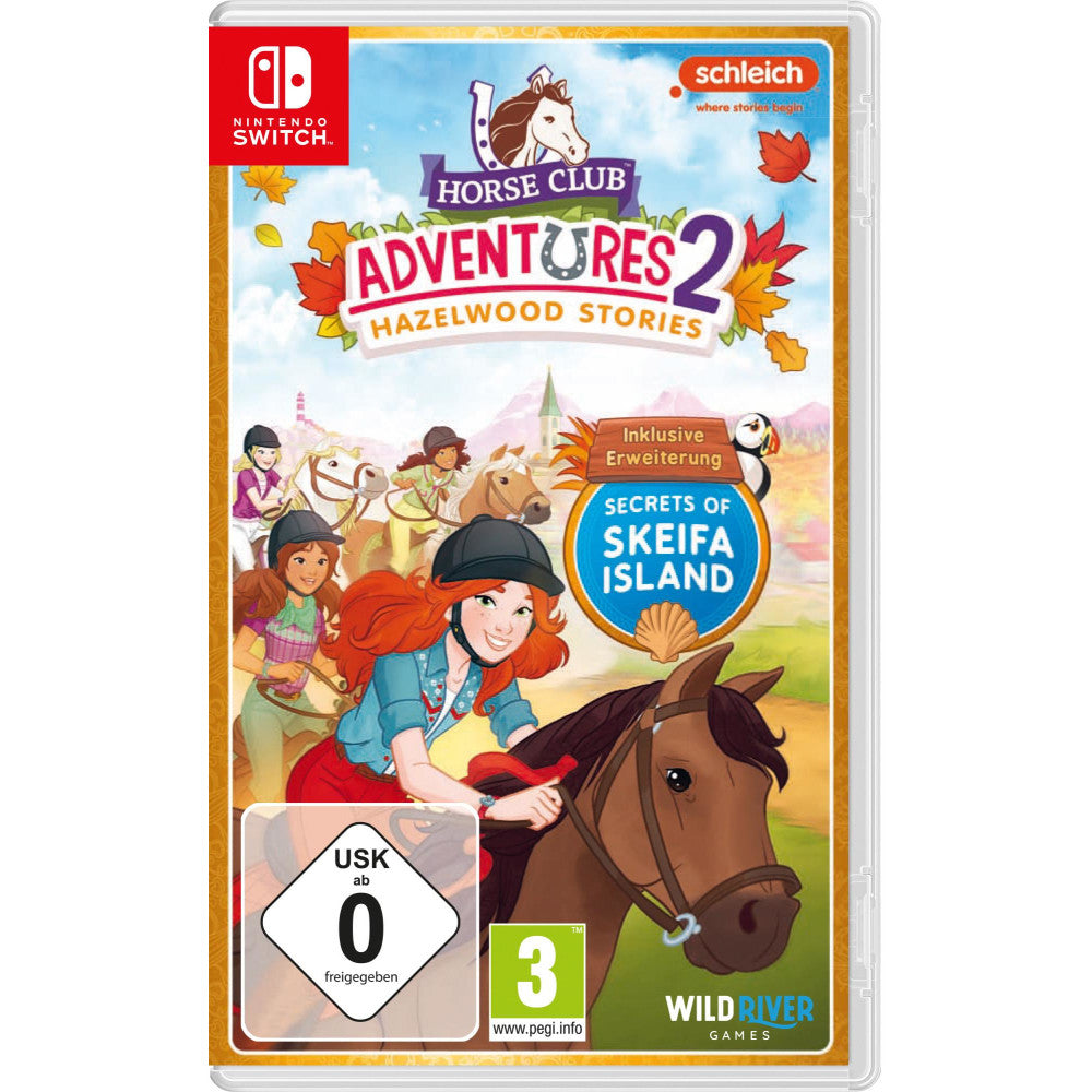 Nintendo Switch Horse Club Adventures 2 Hazelwood Stories Gold Edition Kinderspiel