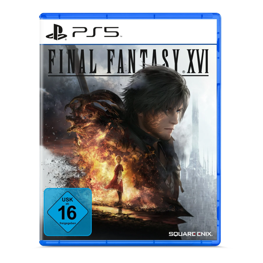 Final Fantasy XVI Rollenspiel PS5 Sony PlayStation 5 USK 16 Quests Grafik Sound DLC Boni