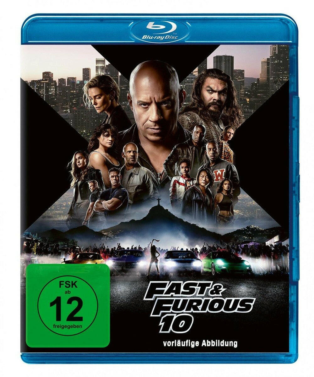 Fast & Furious 10 Blu-ray Action Film FSK 12 USA 2023 Vin.