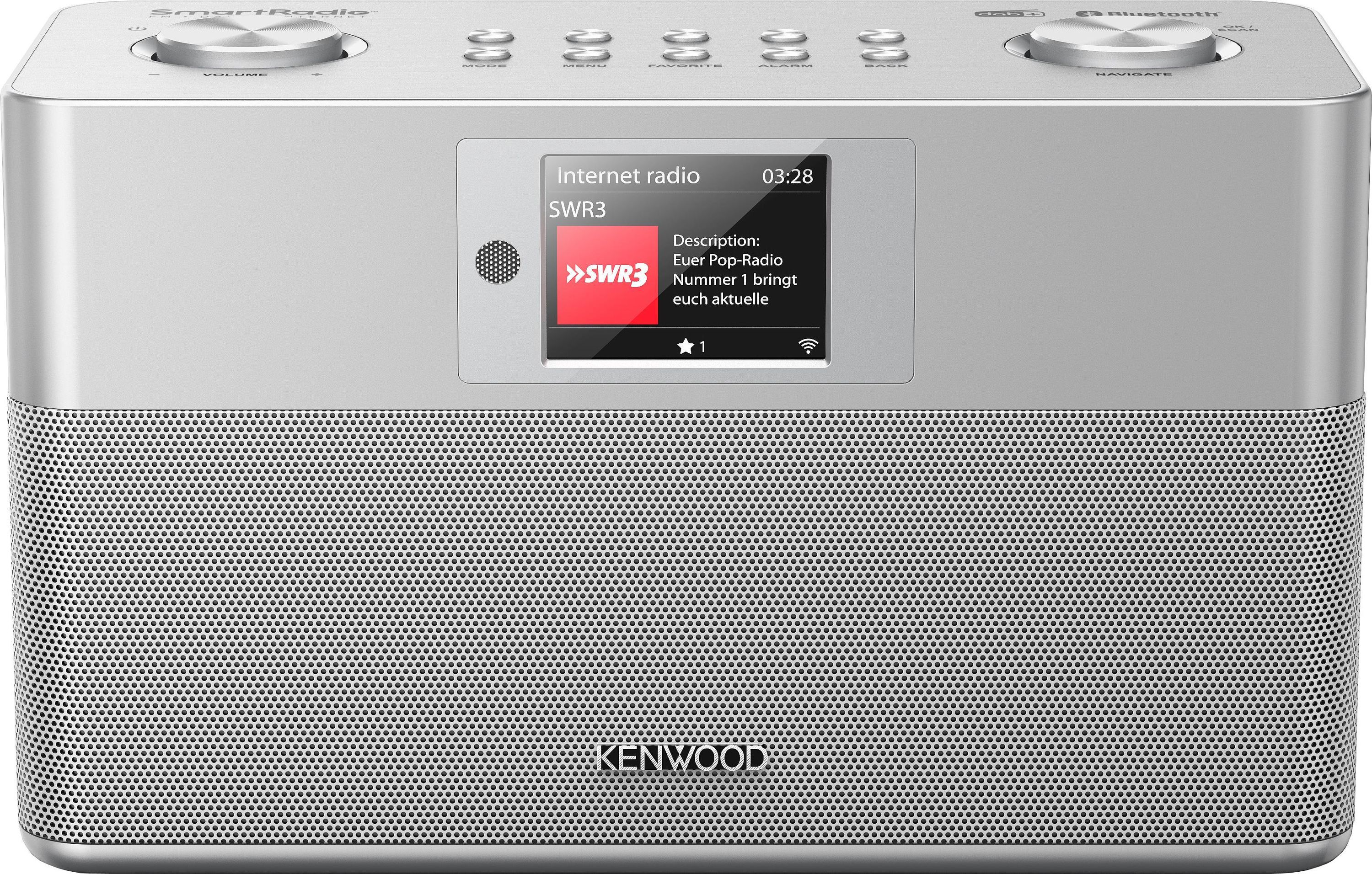 Kenwood CR-ST100S-S DAB+ Internetradio Wi‑Fi & Bluetooth