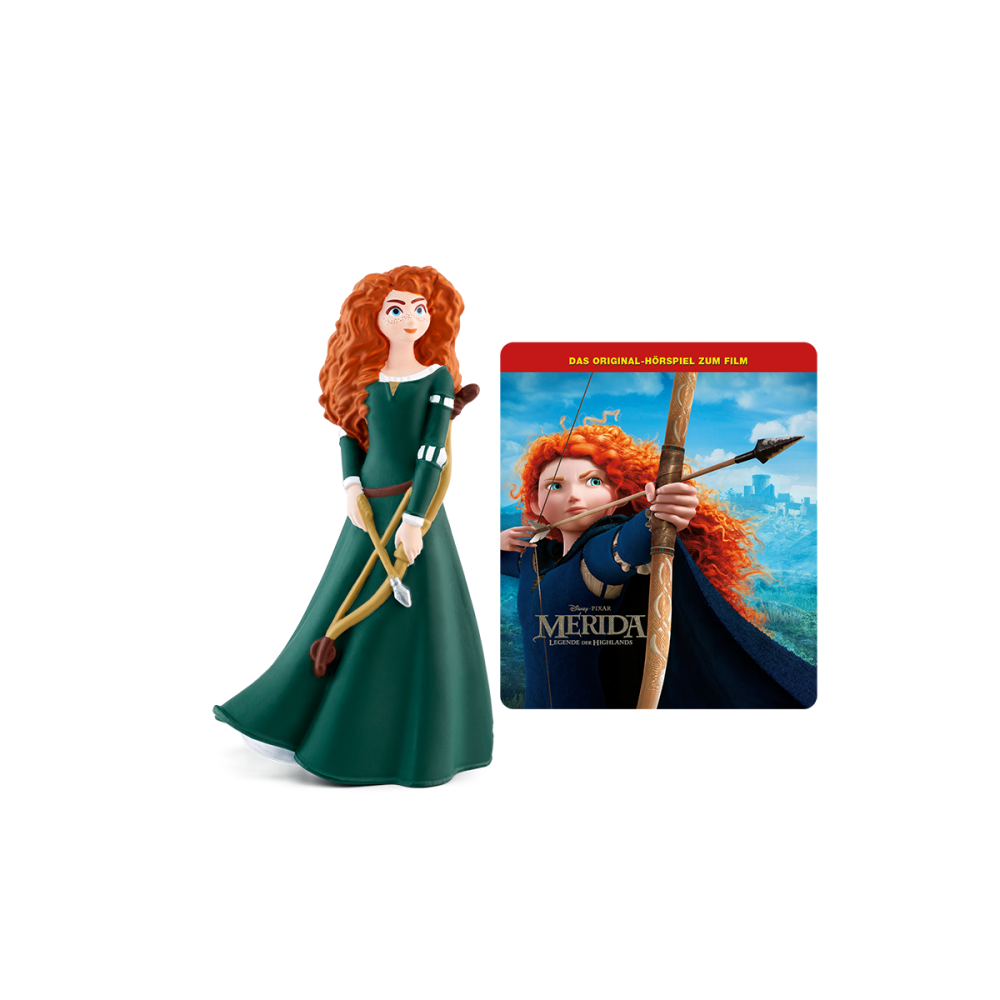 Tonies Disney Merida Hörfigur für Toniebox Legende der Highlands Hörspiel Kinder 4+ 67 Minuten