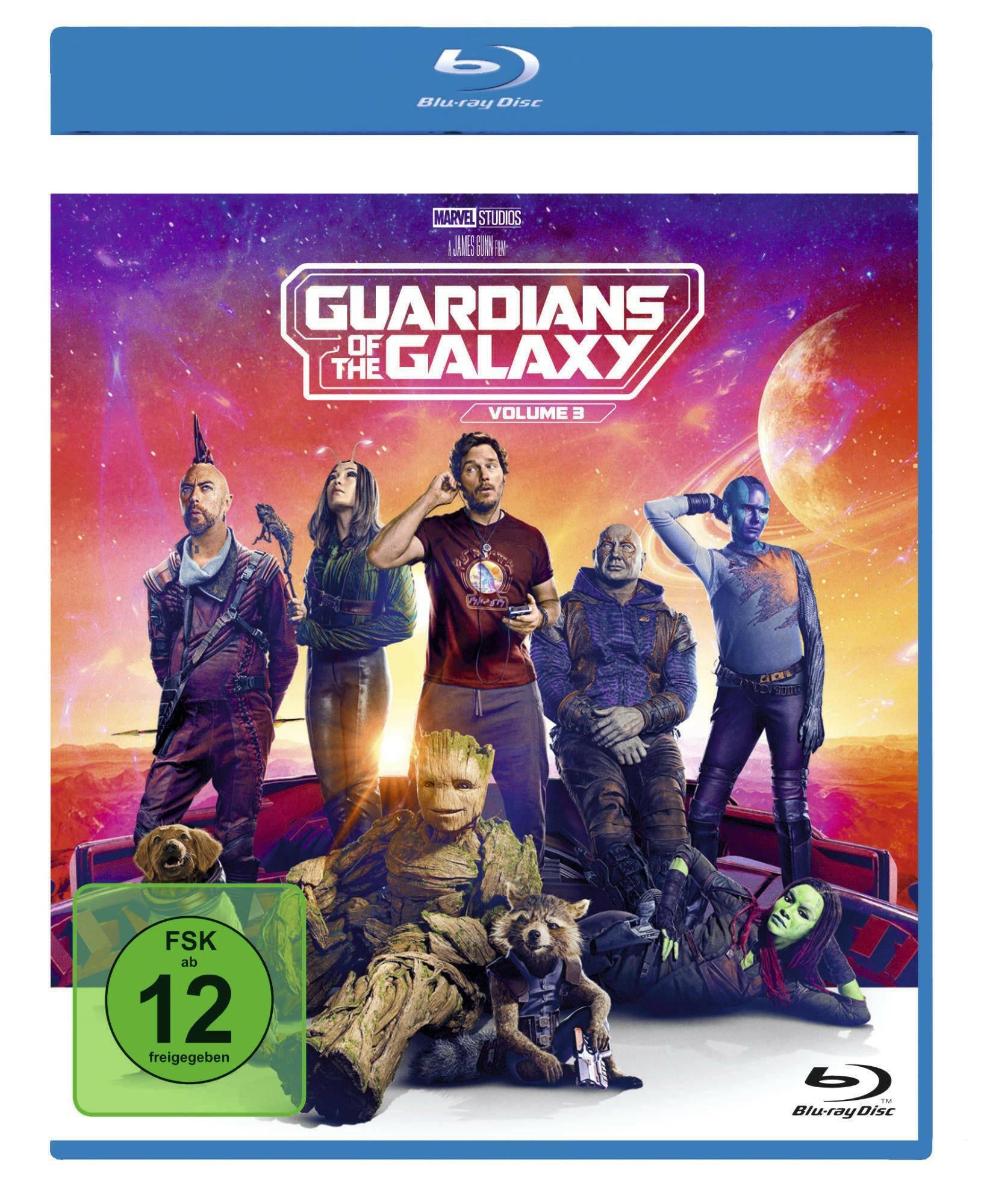 Guardians of the Galaxy Vol. 3 Blu-ray - Action/Sci-Fi - FSK.